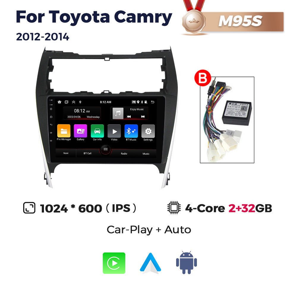 Suitable for overseas version camry 12-17 toyota camry android car central control navigator carplay