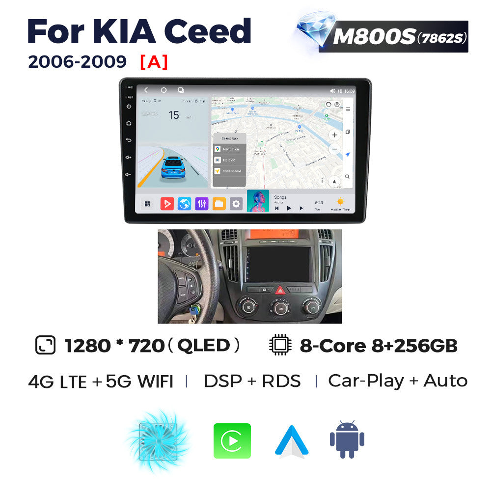 Suitable for kia ceed 2006 - 2012 kia ceed restoration smart android large screen car navigator