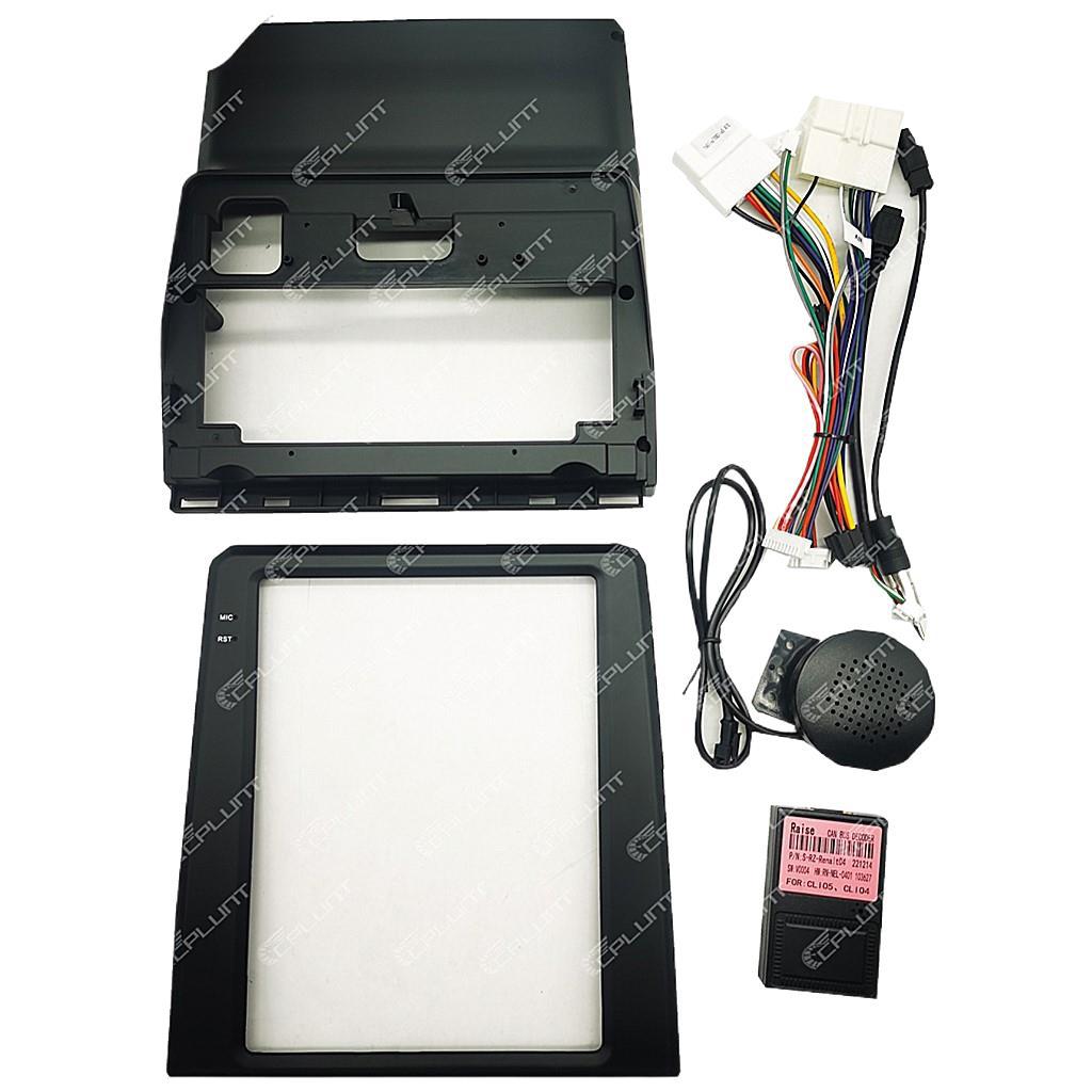 Suitable for renault clio 5 center console dvd panel restoration car navigation frame versatile set frame