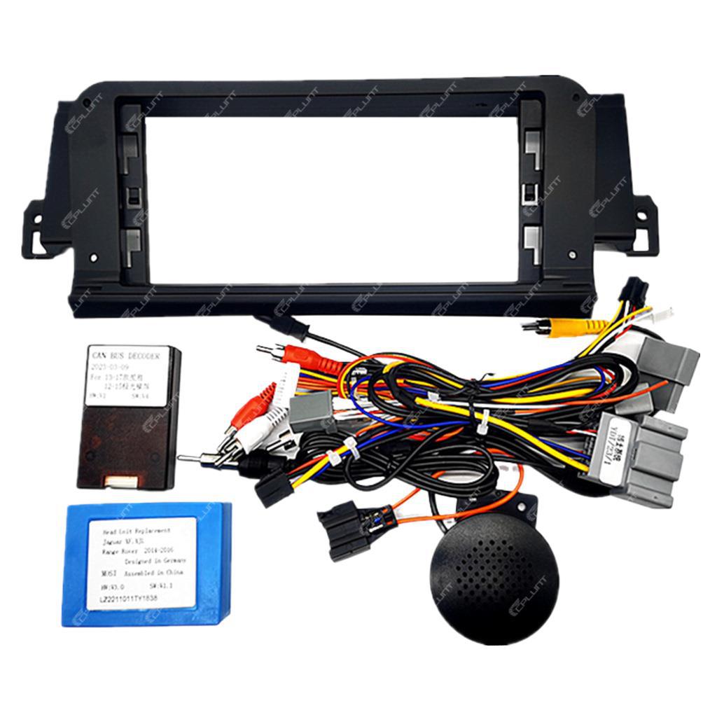 Suitable for land rover, land rover center console dvd panel modification android large screen navigation bezel, versatile frame kit