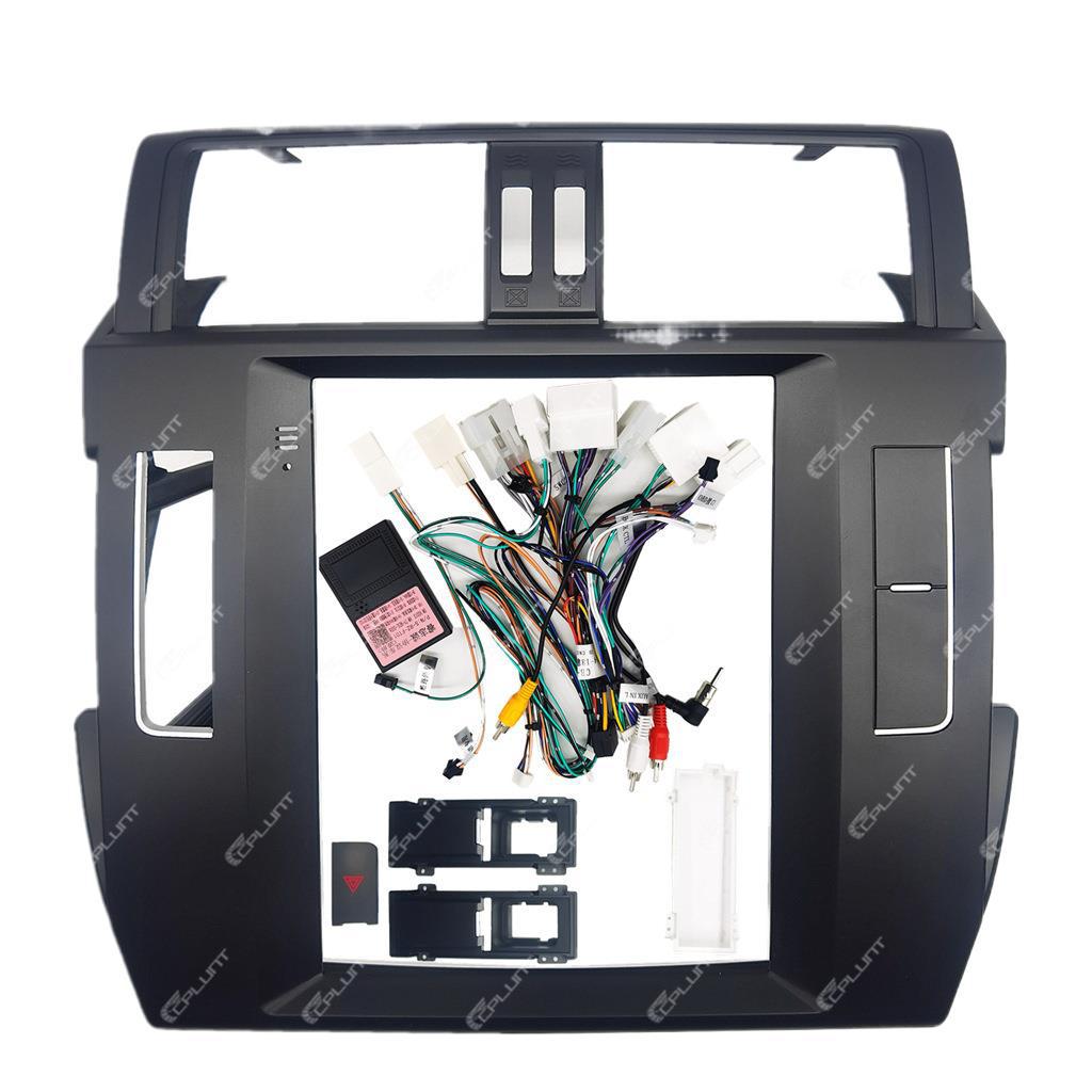 Suitable for toyota prado overbearing instrument panel central control dvd panel restoration car navigation surface frame versatile frame