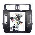 Suitable for toyota prado overbearing instrument panel central control dvd panel restoration car navigation surface frame versatile frame