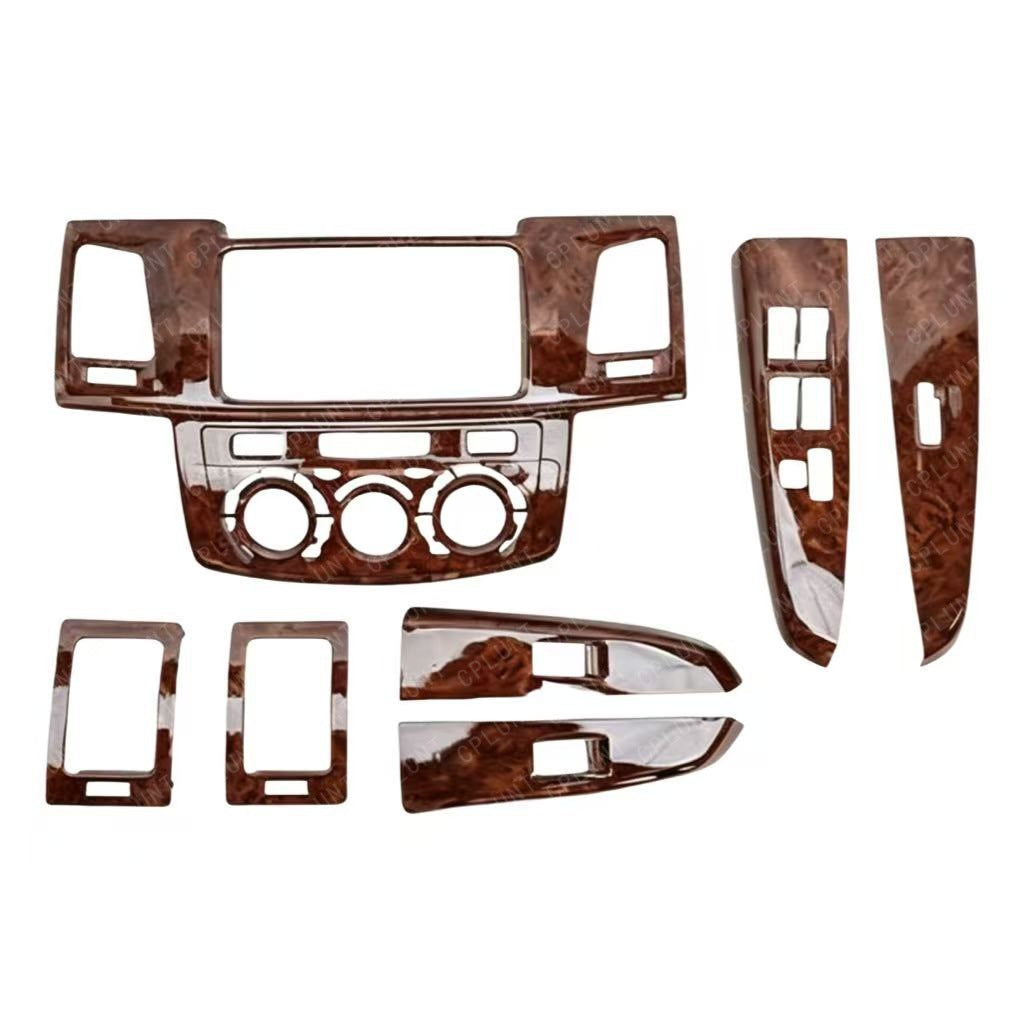 Versatile frame kit compatible with toyota runner, cruiser, vigo models - dvd audio surround navigation faceplate frame