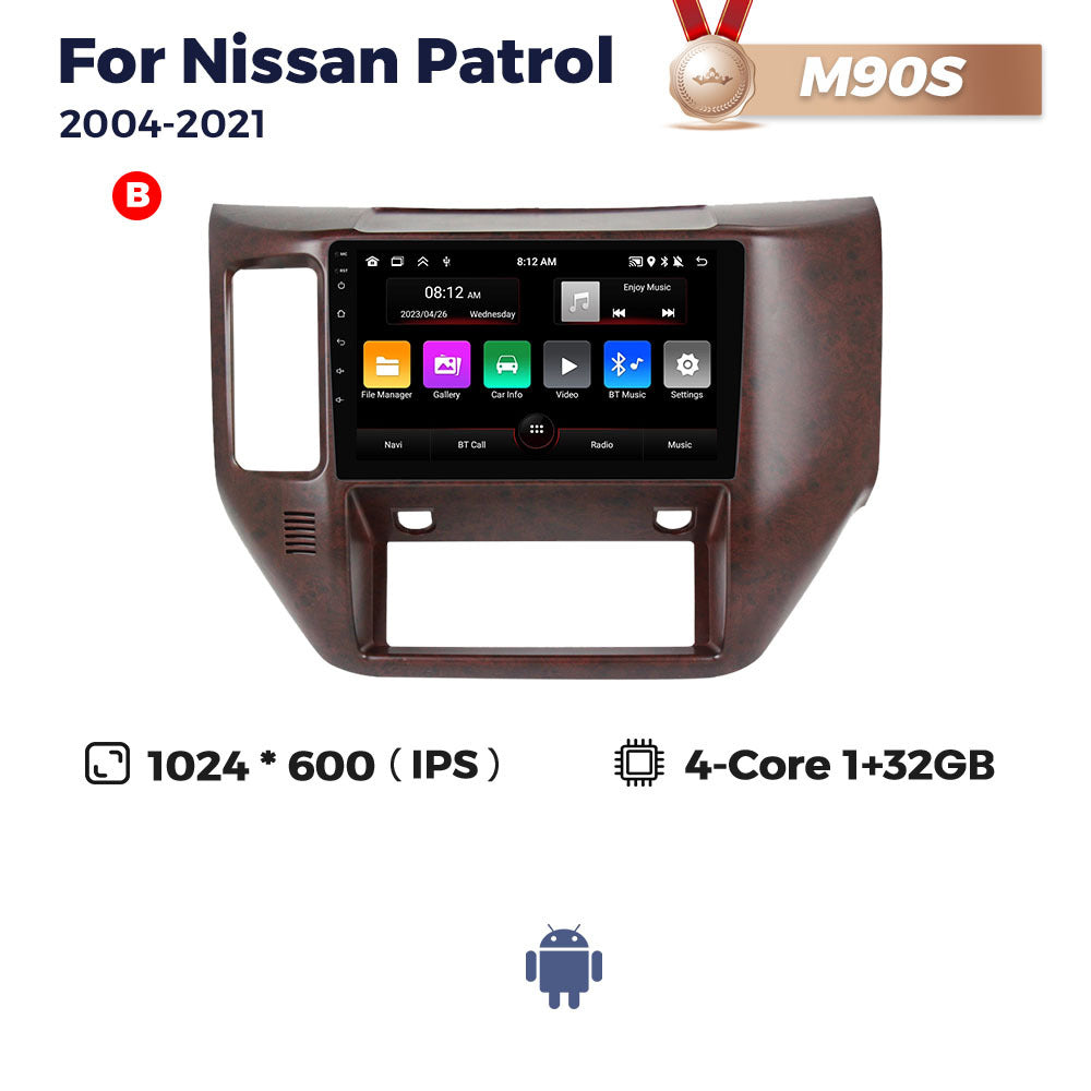Suitable for nissan patrol 2011-2015 nissan patrol middle east version car android smart navigation