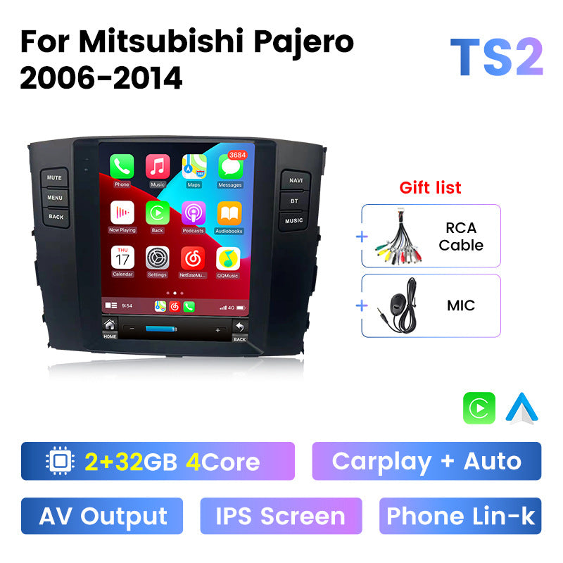 Suitable for mitsubishi pajero v97 v93 mitsubishi pajero car vertical screen android navigator