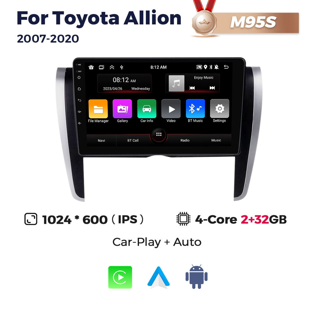 Suitable for toyota allion premio 260 2007-2020 toyota asia dragon car navigator
