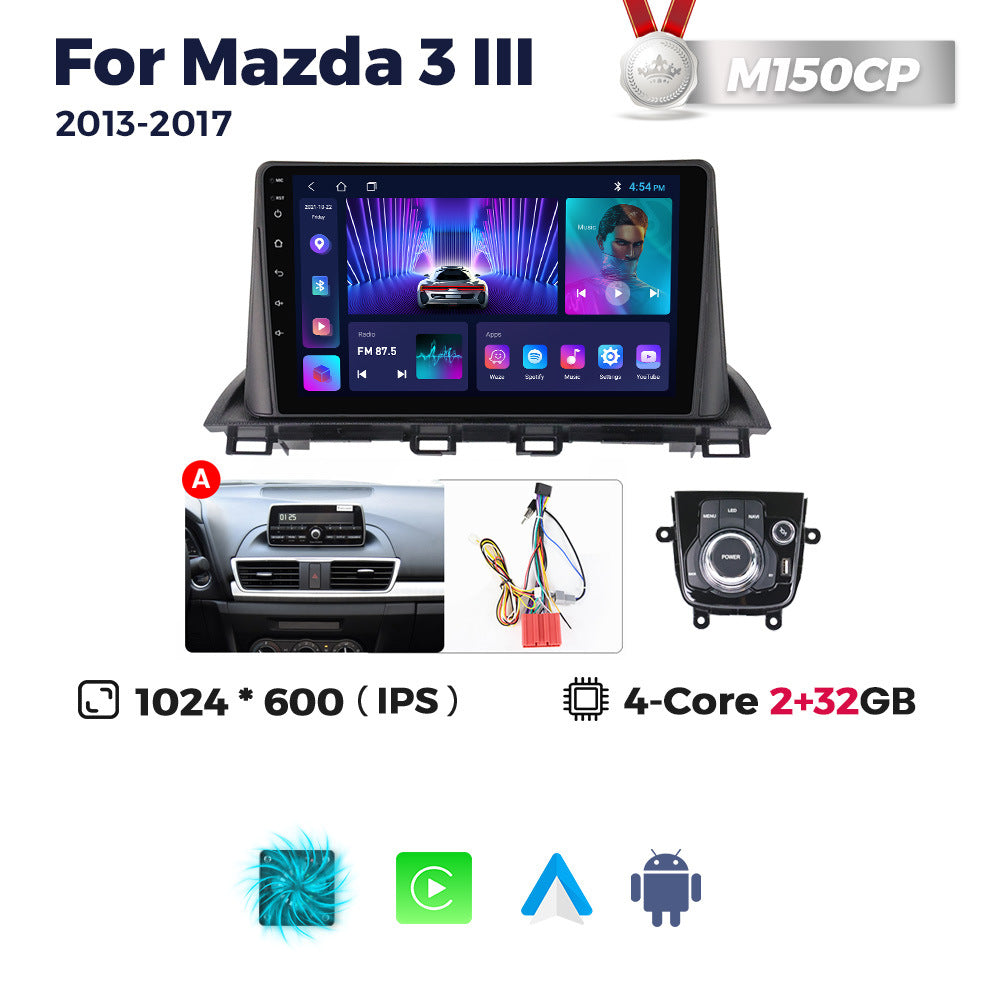 Compatible with Mazda 3 2013-2017 Android Large-Screen Central Control Navigation Radio 8+256G