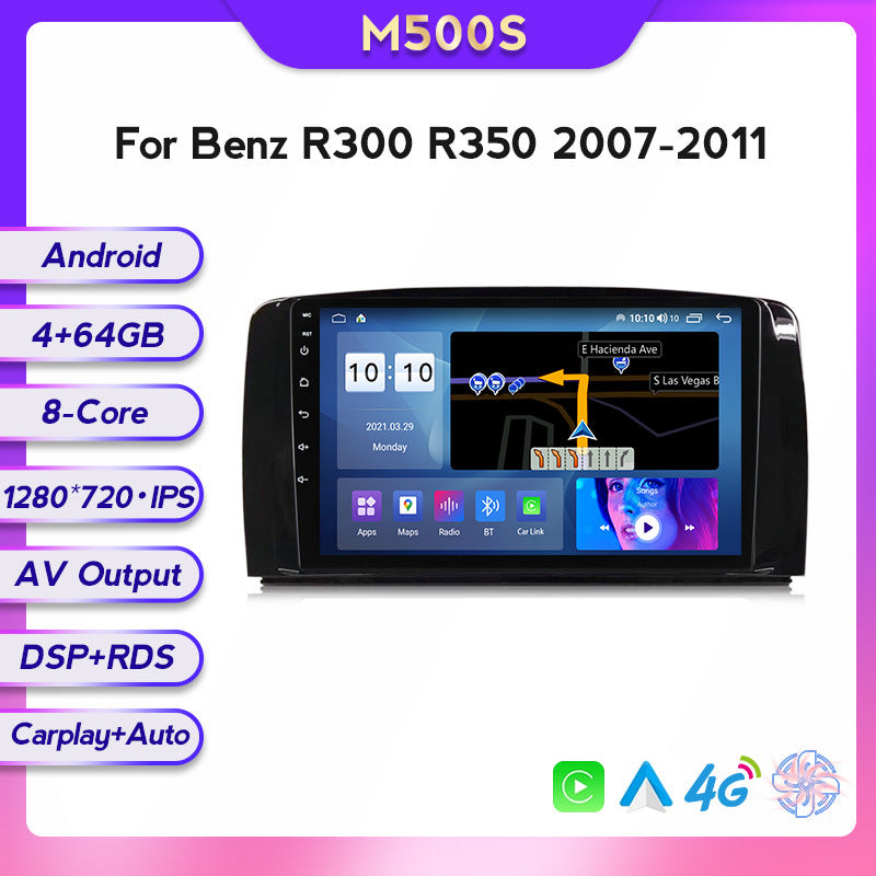 For mercedes benz r-class w251 r300 car large screen smart android navigator