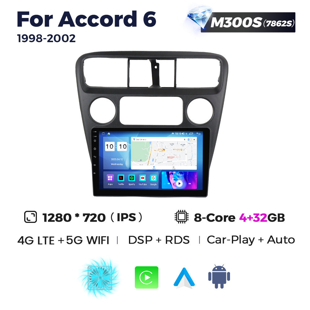 Suitable for Honda Accord 6th generation 98-02 Android large screen central control car navigation radio screen 8 + 256G