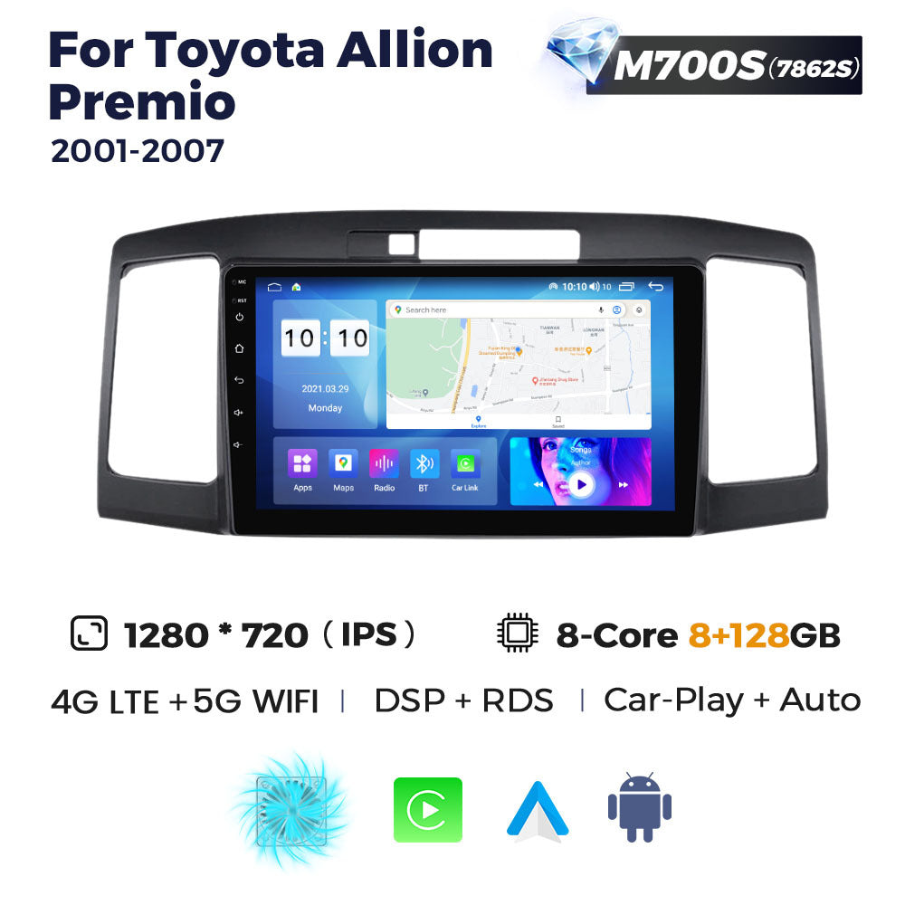 Suitable for toyota allion premio 2001-2007 toyota asia dragon android car navigation