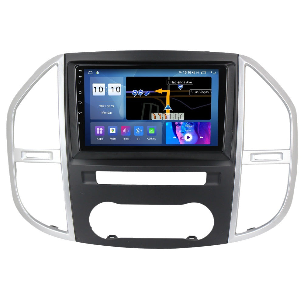 Suitable for 2014-2020 mercedes-benz vito/vito (w447) models: large-screen android navigation system with smart wireless carplay