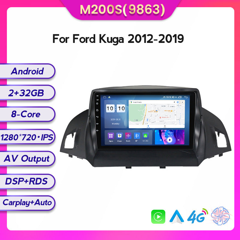 Suitable for Ford Kuga Escape 12-19 Android large screen central control car navigation screen 8 + 128