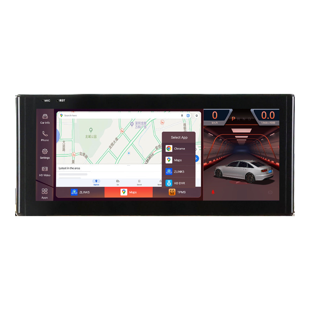 Suitable for audi a1 2010-2018, original car screen upgrade to large screen navigation, qualcomm snapdragon chipset