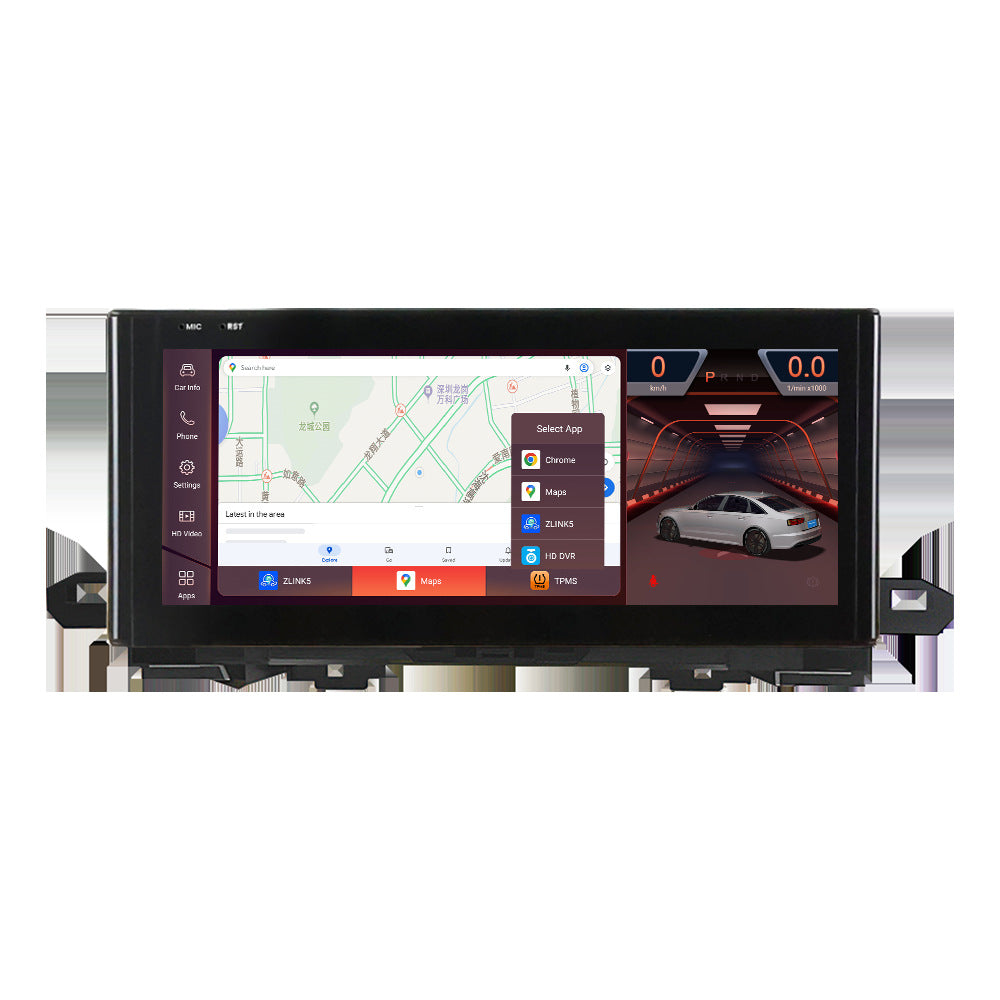 Suitable for audi q5 q5l 2017-2020 audi q5 upgrade and restoration qualcomm android large screen navigator