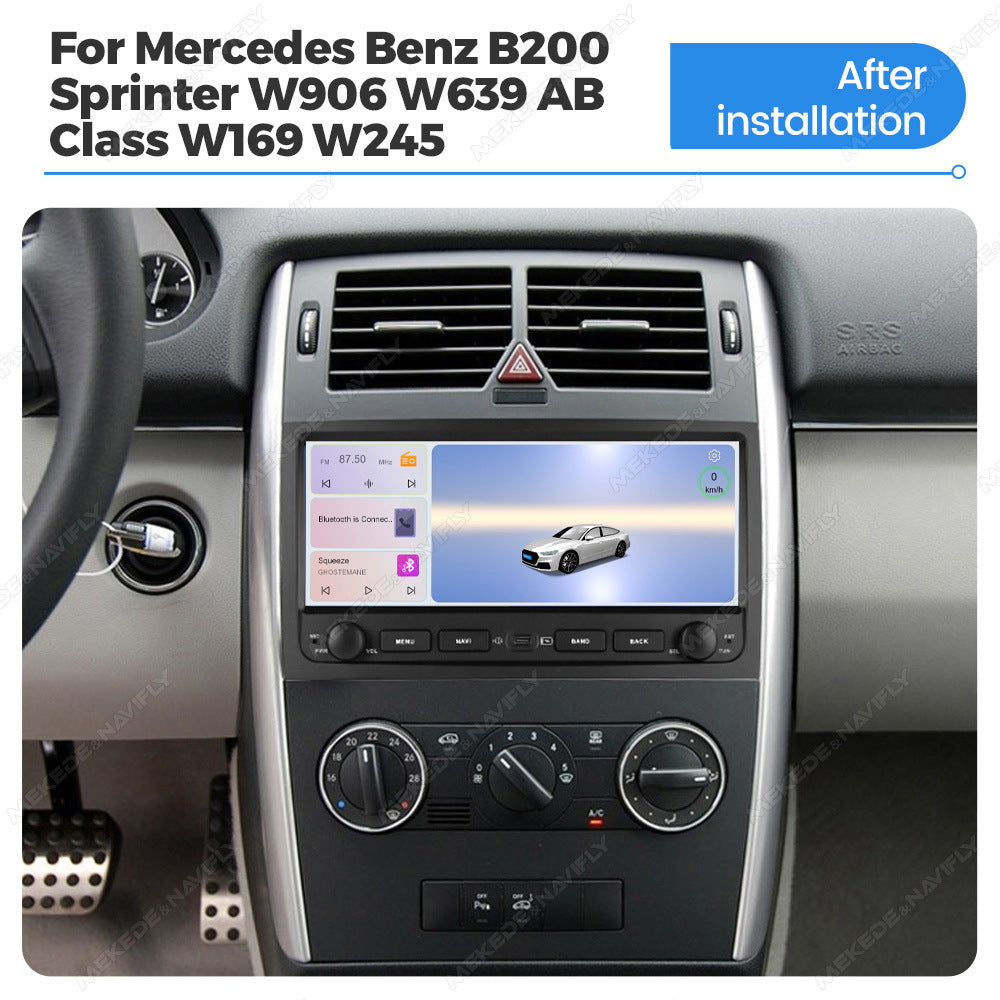 Applicable to Mercedes-Benz B-Class B200 Sprinter Android large screen central control navigation Bluetooth radio 10.25 inches
