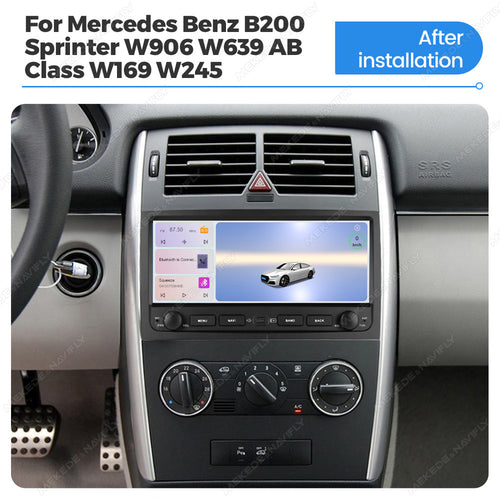 Applicable to Mercedes-Benz B-Class B200 Sprinter Android large screen central control navigation Bluetooth radio 10.25 inches