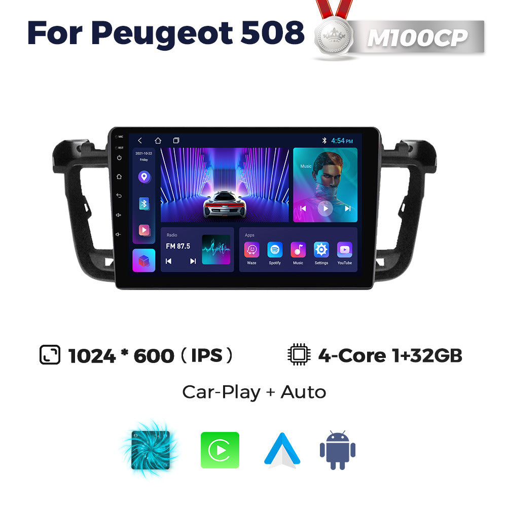 Applicable to Peugeot 508 2011-2018 Android large screen central control navigation radio 8 + 256G