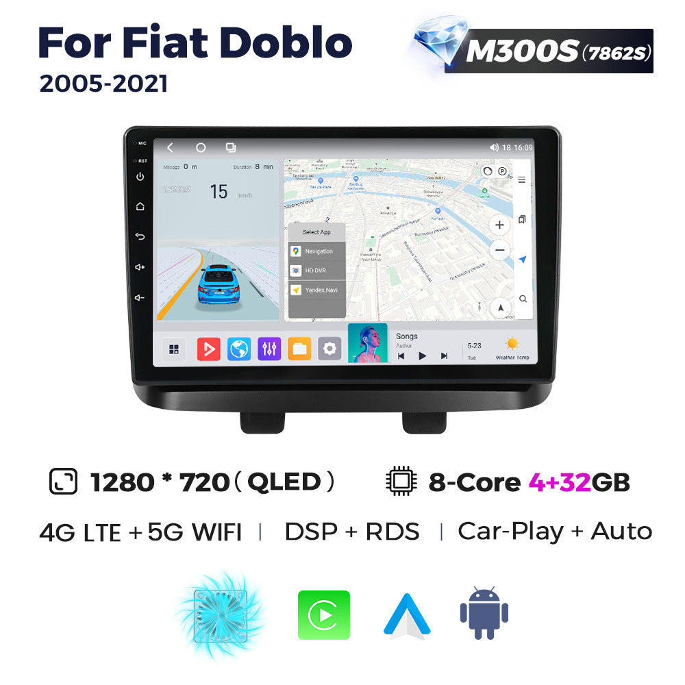 Suitable for fiat doblo 2005-2021 fiat doblo central control large screen car navigation android car machine