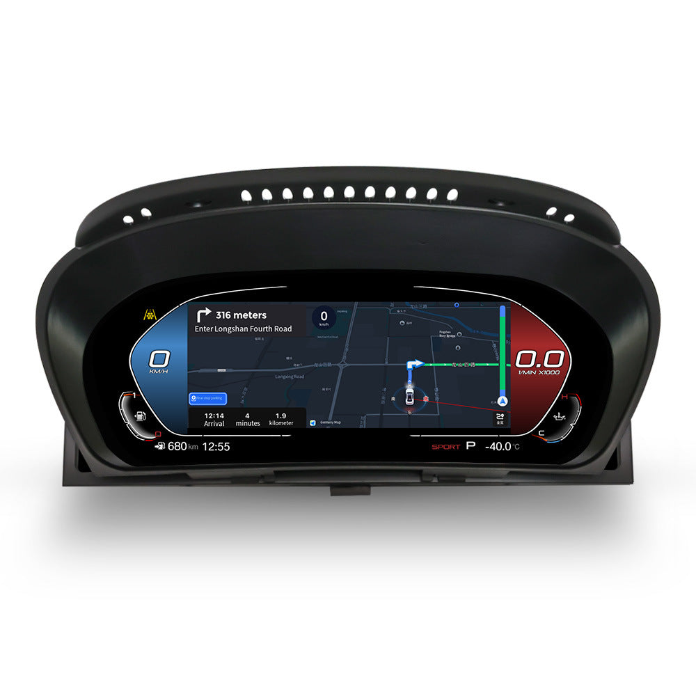 Compatible with BMW X5 E70 CCC/CIC 2007-2013 full LCD instrument cluster wireless CarPlay