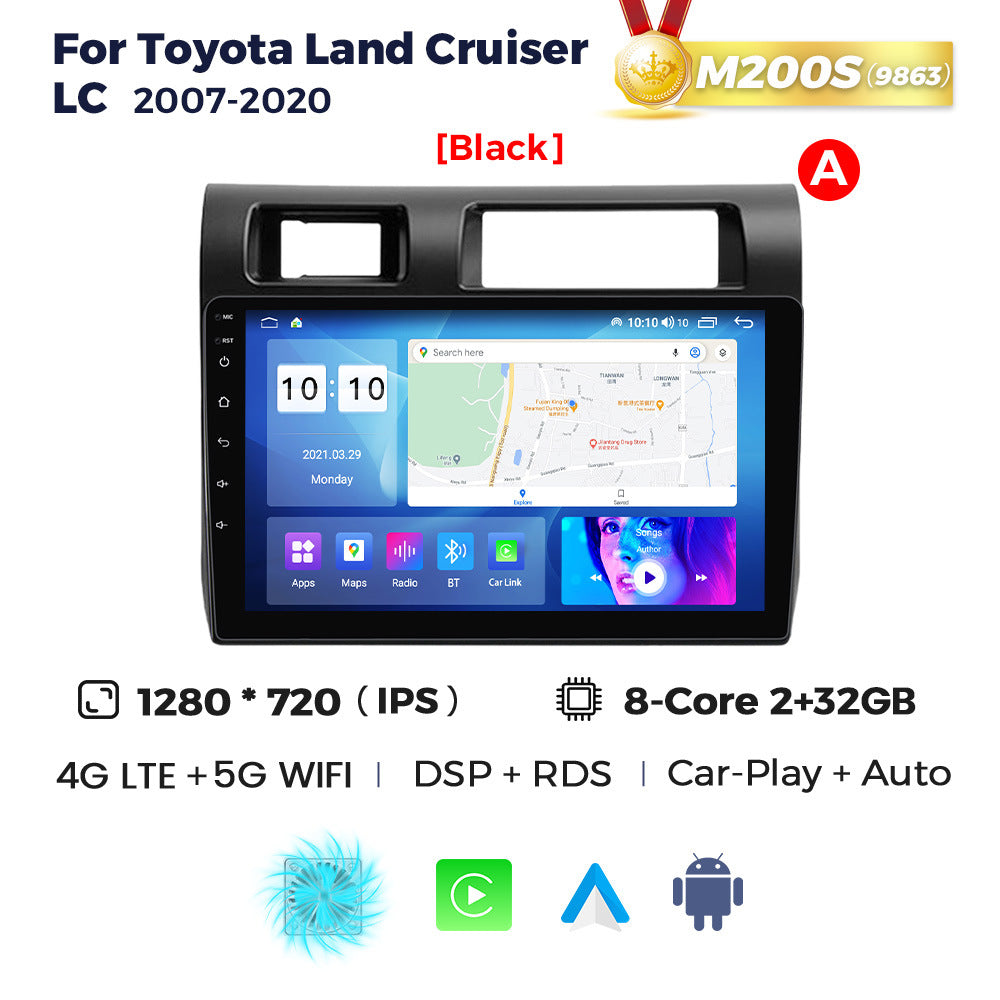 Suitable for toyota pickup truck toyota land cruiser lc70 79 series android navigator