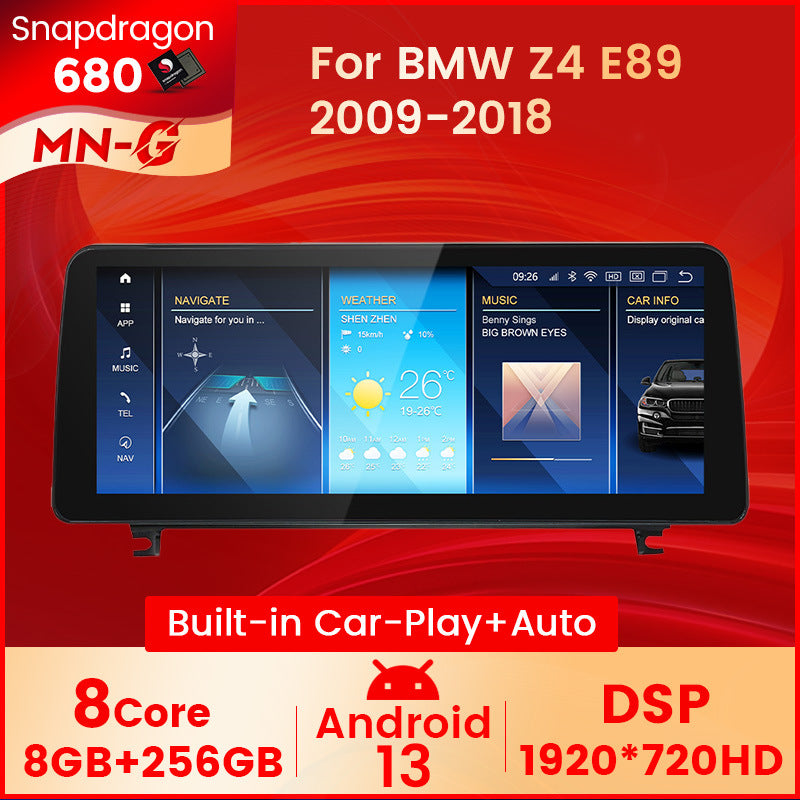 Suitable for r bmw z4 e89 2009-2018 bmw z4 cic original car upgraded large screen android navigator