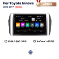 Applicable to Toyota Innova 2015-2017 Android large screen central control navigation Bluetooth carplay