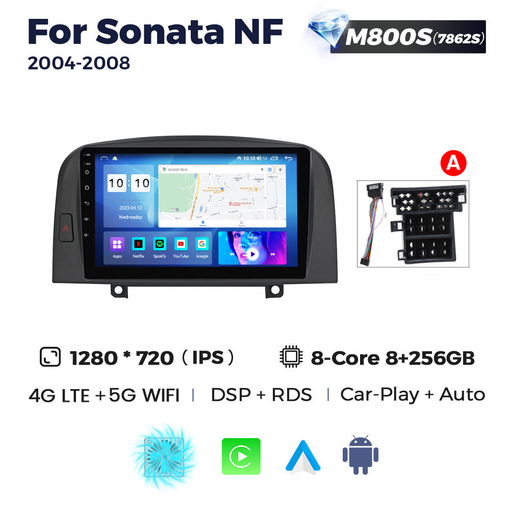 For modern Sonata NF 2004-2008 Android large screen central navigation radio 8 + 256G