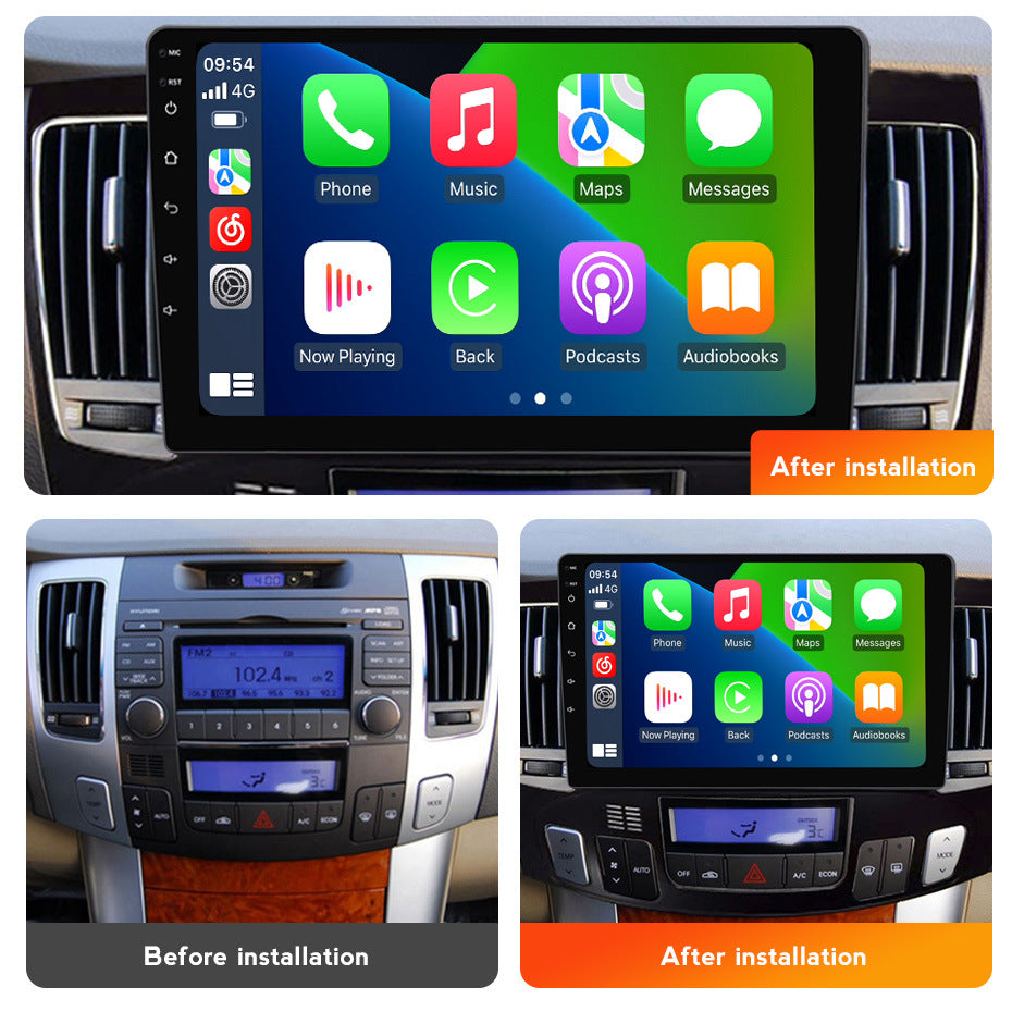 Suitable for hyundai sonata nf 2009 hyundai yuxiang car central control navigation wireless carplay