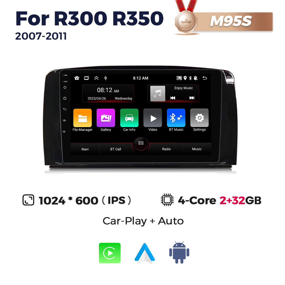 For mercedes benz r-class w251 r300 car large screen smart android navigator