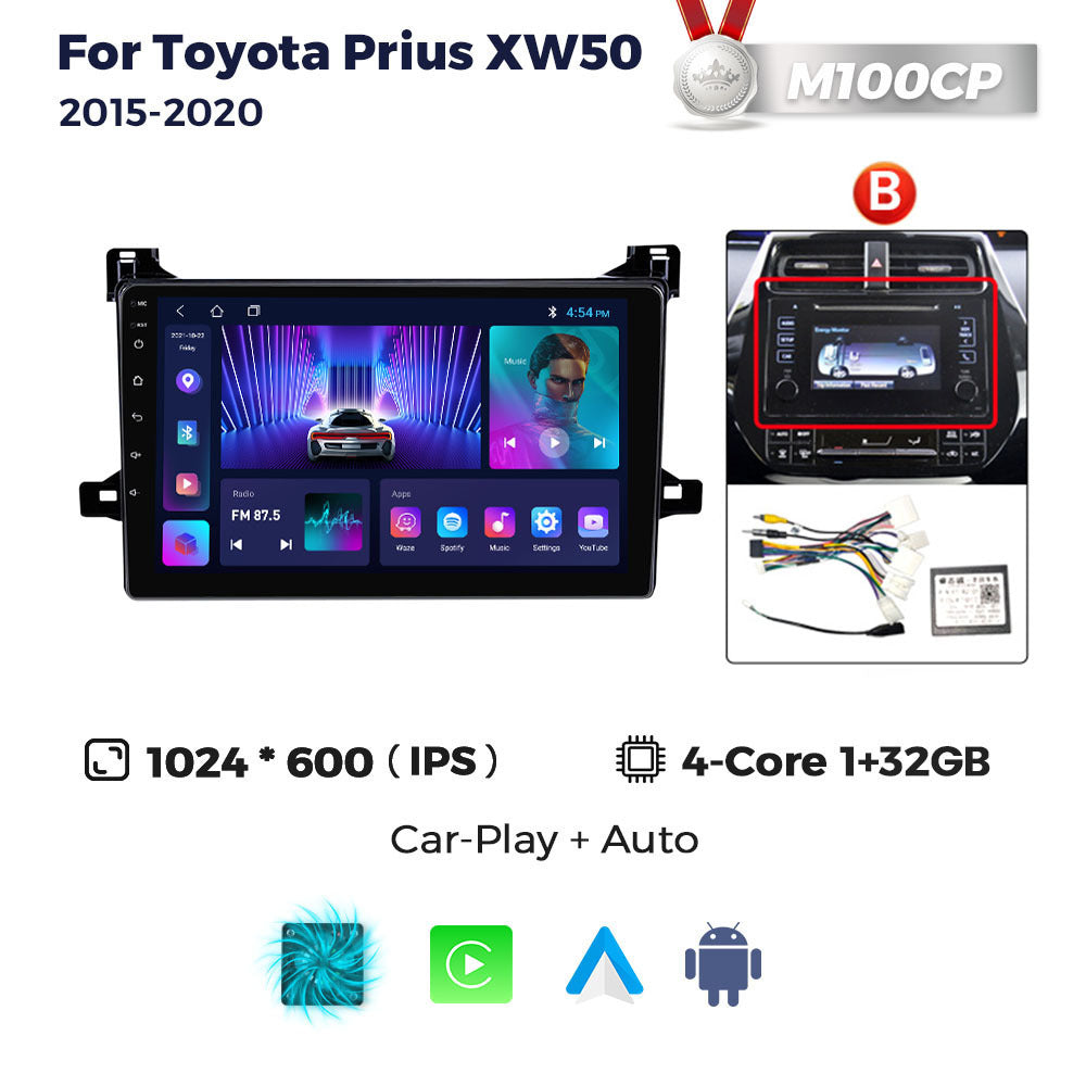 Suitable for toyota prius xw50 2015-2020 toyota prius car android smart navigation