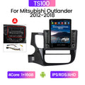 Cross-border supply outlander 14 models outlander vertical screen car android navigator carplay stone tablet machine