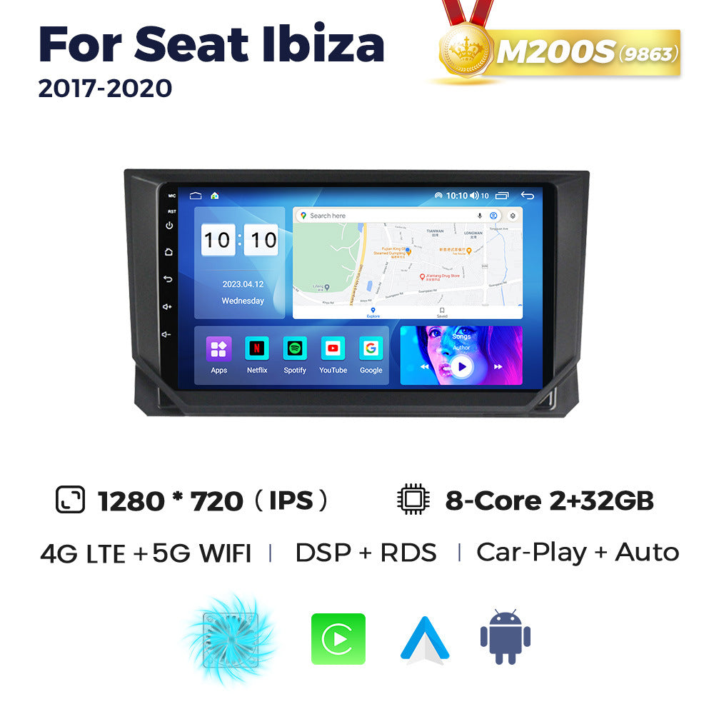 Suitable for 2017-2020 seat ibiza android head units with wireless carplay