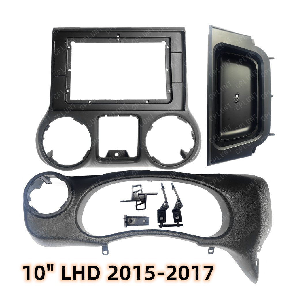 Android navigation face frame panel suitable for 2015-2017 jeep wrangler jeep wrangler rubicon
