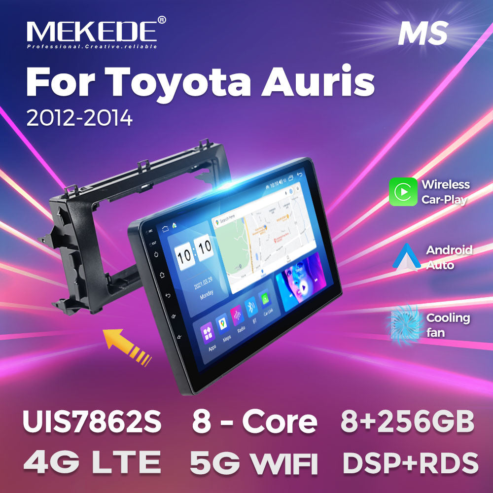 Suitable for 10inch_toyota auris 2012-2014 1din toyota auris android navigator
