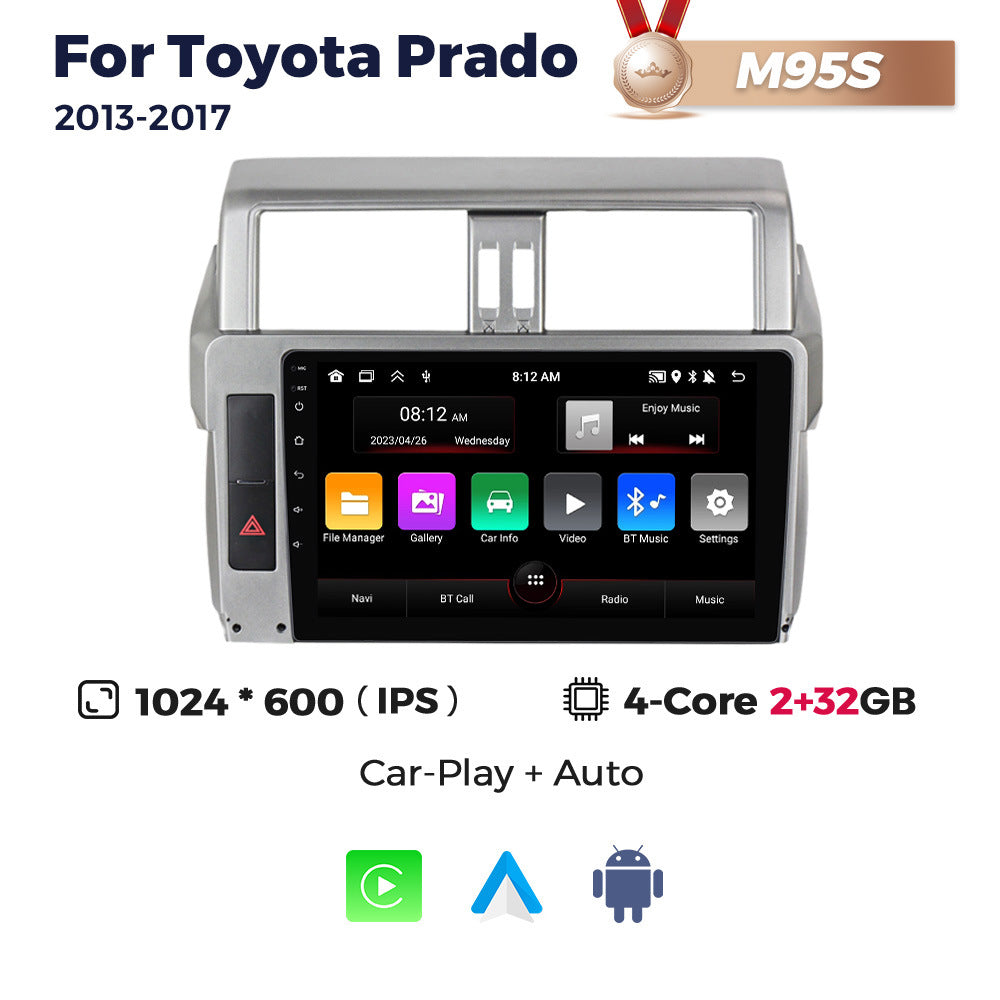Suitable for toyota prado, land cruiser prado, car android head unit with carplay