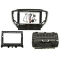 Versatile frame bracket compatible with maserati ghibli center console navigation modification faceplate