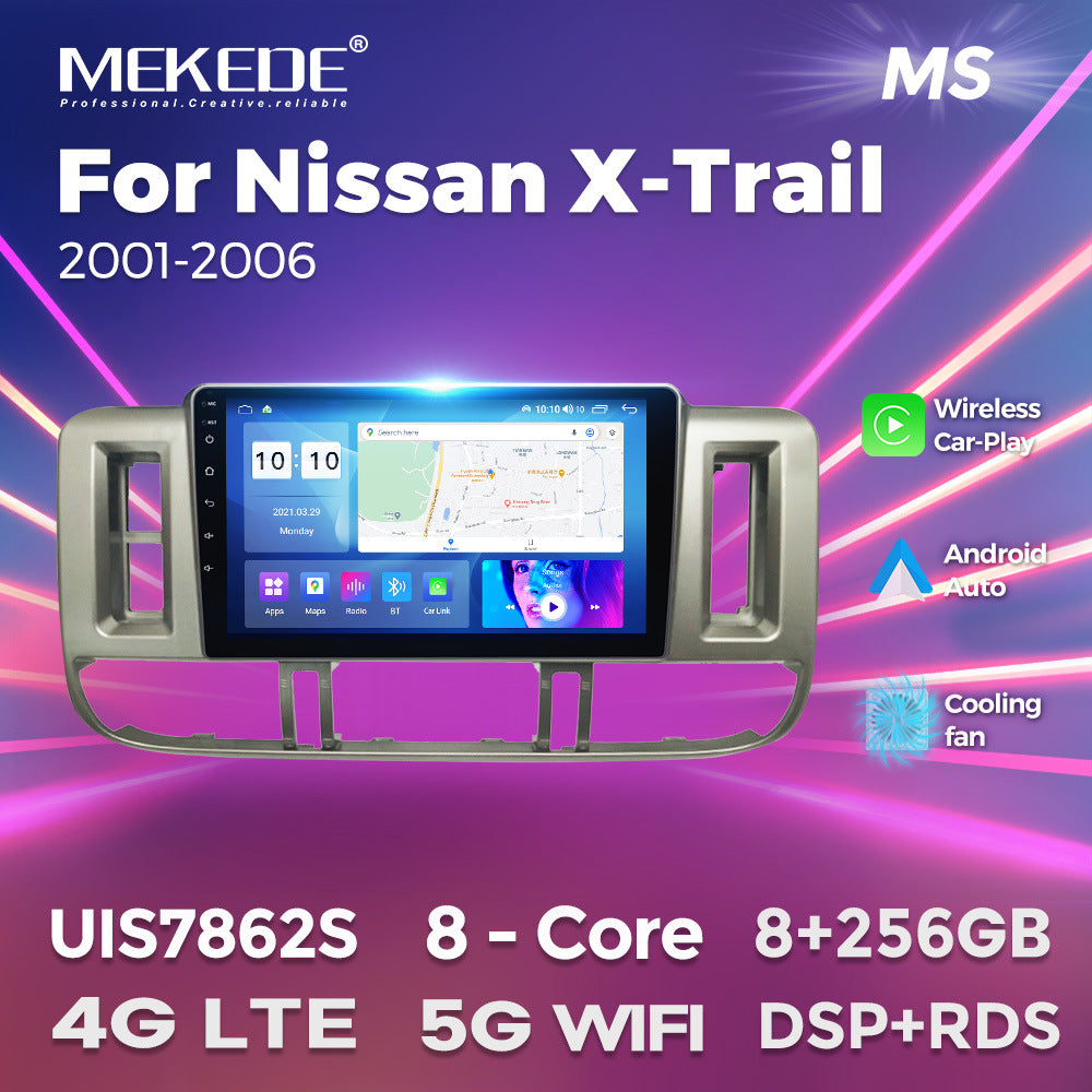 Suitable for nissan x-trail 2001-2006 nissan x-trail car android navigator carplay