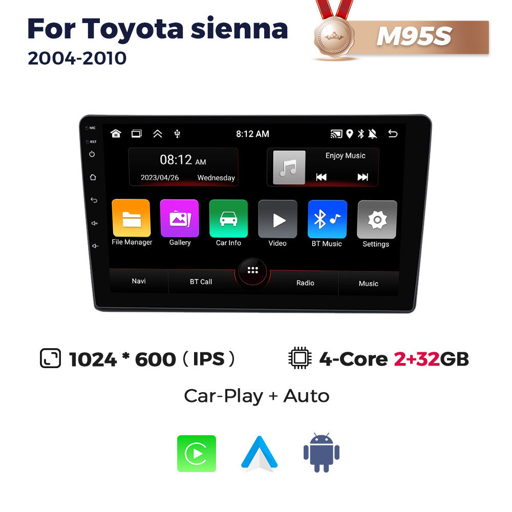 Suitable for toyota sienna 2004-2010 sienna car large screen android navigator cross-border supply