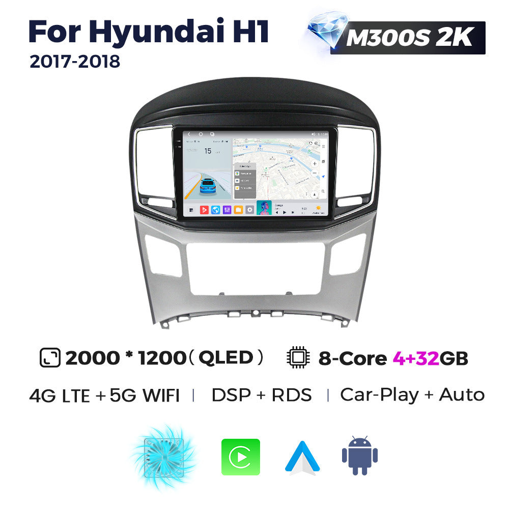 Suitable for hyundai h1 2017-2018 hyundai h1 automatic air conditioning car central control android navigator