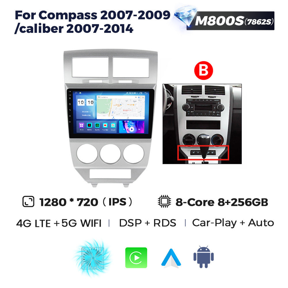 Suitable for jeep compass 07-09 dodge caliber 2007-2014 car android navigation