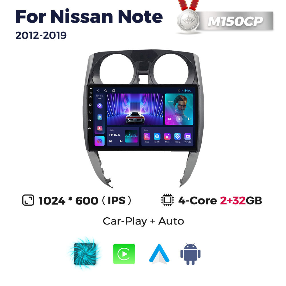 Suitable for nissan note 2012-2019 nissan sunny car android smart navigator carplay