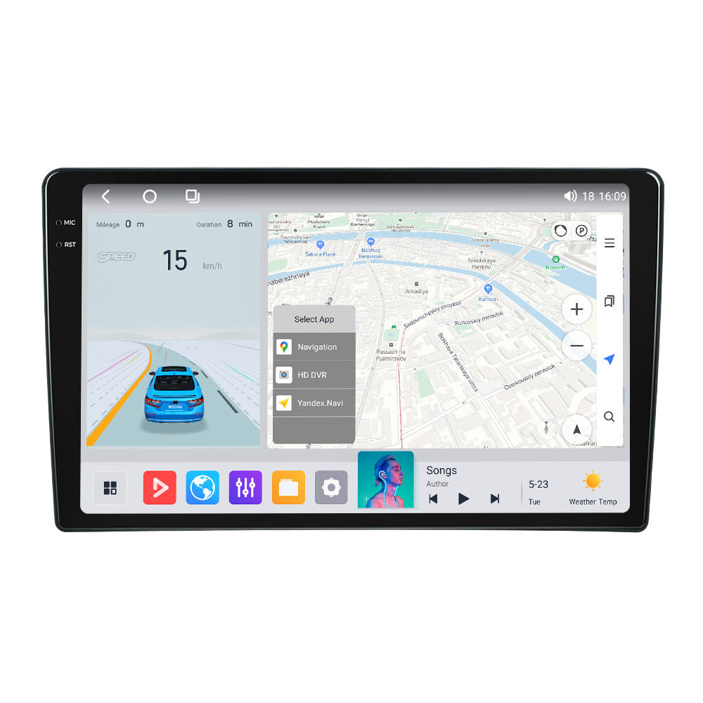 Suitable for Toyota Yaris Vitz 05-12 Android large screen central control navigation radio Carplay