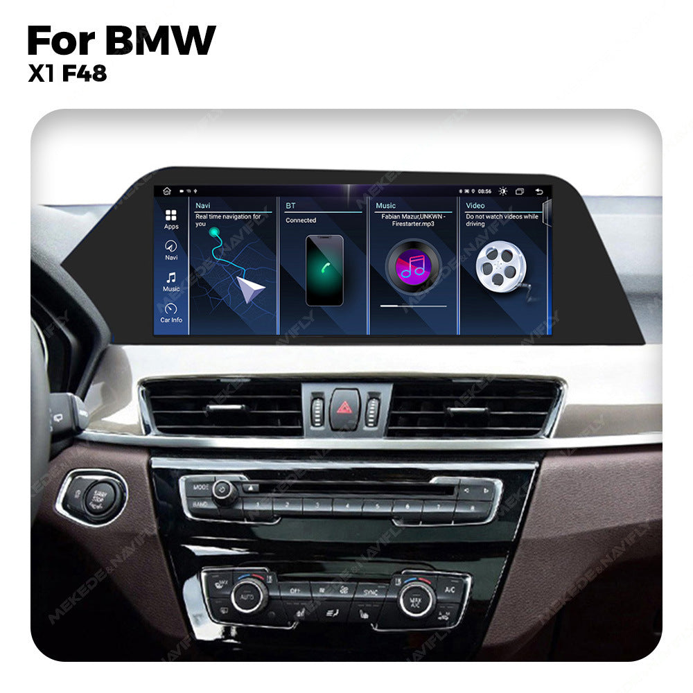 Applicable to BMW X1 F48 blade screen Android car large screen central control Carplay navigation Qualcomm 668S