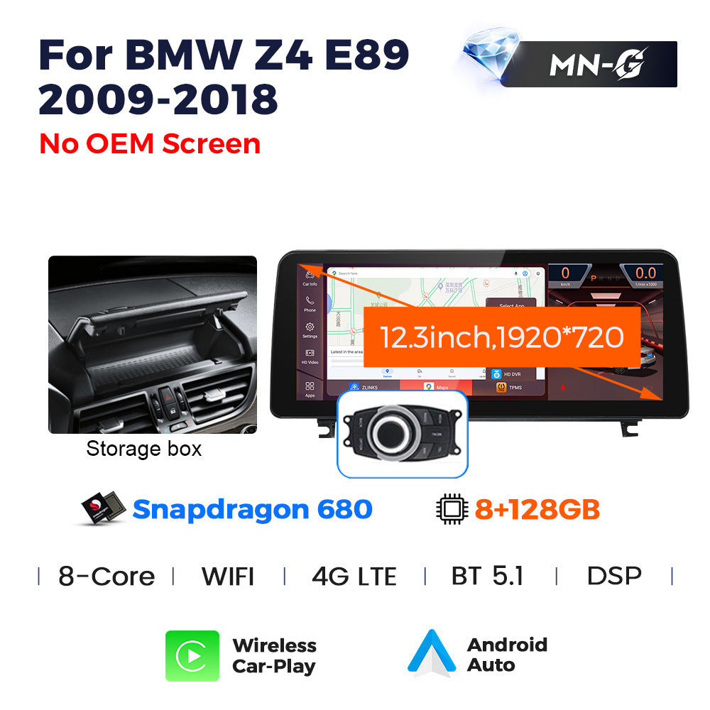 Suitable for r bmw z4 e89 2009-2018 bmw z4 cic original car upgraded large screen android navigator