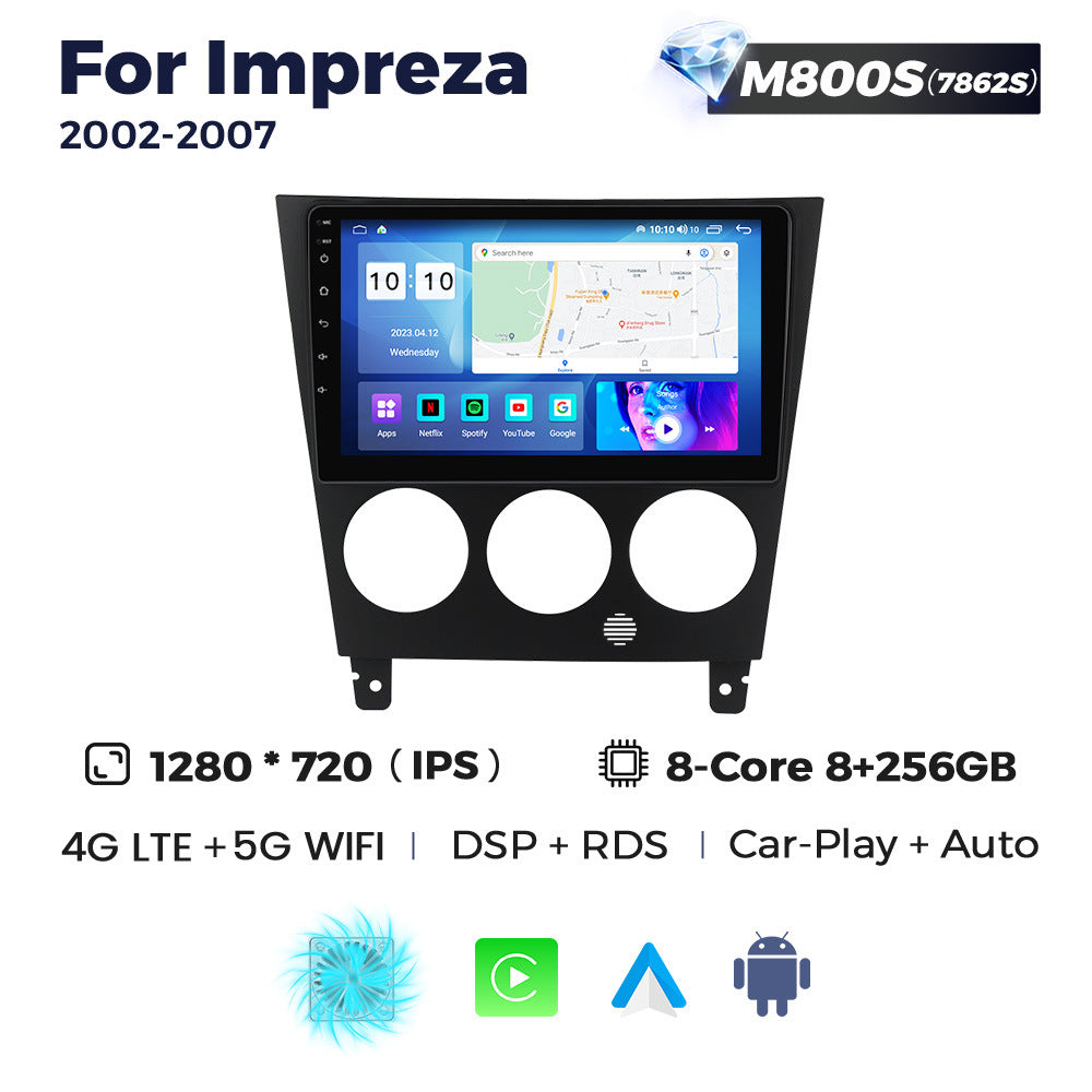 Suitable for subaru impreza 2002-2007 subaru impreza car central control android smart navigation