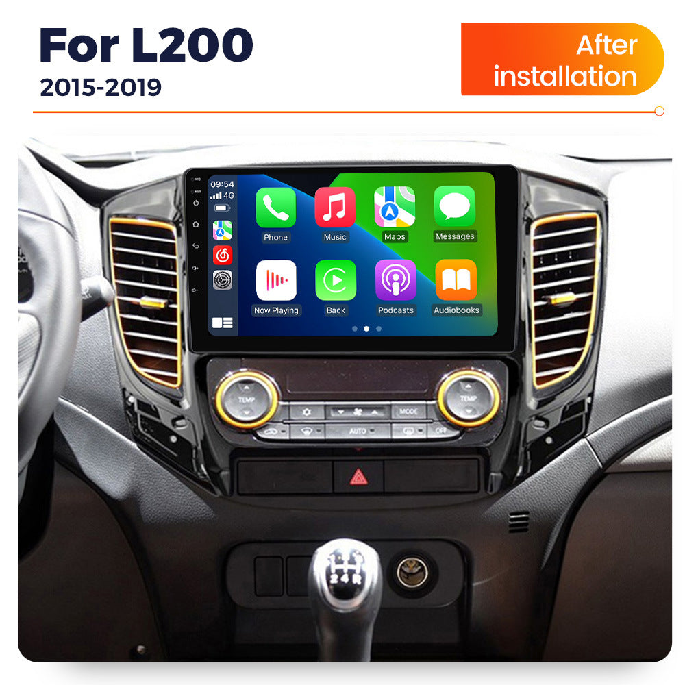 Suitable for mitsubishi l200 2015-2019 triton android car large screen central control navigator