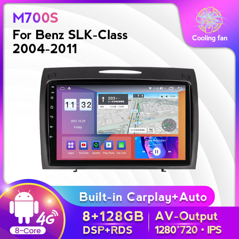 Suitable for Mercedes-Benz SLK R171 R172 04-11 to Android large-screen central control car navigation all-in-one machine