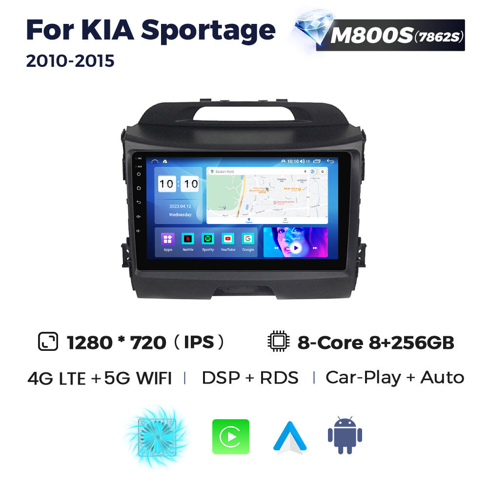 Suitable for 10-15 kia sportage car android central control navigation wireless carplay