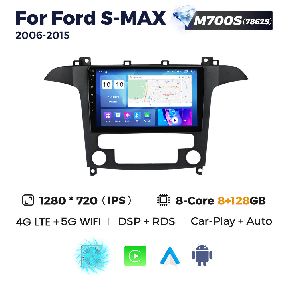 Applicable to Ford S-MAX 2006-2015 Android large screen central control navigation Bluetooth Carplay