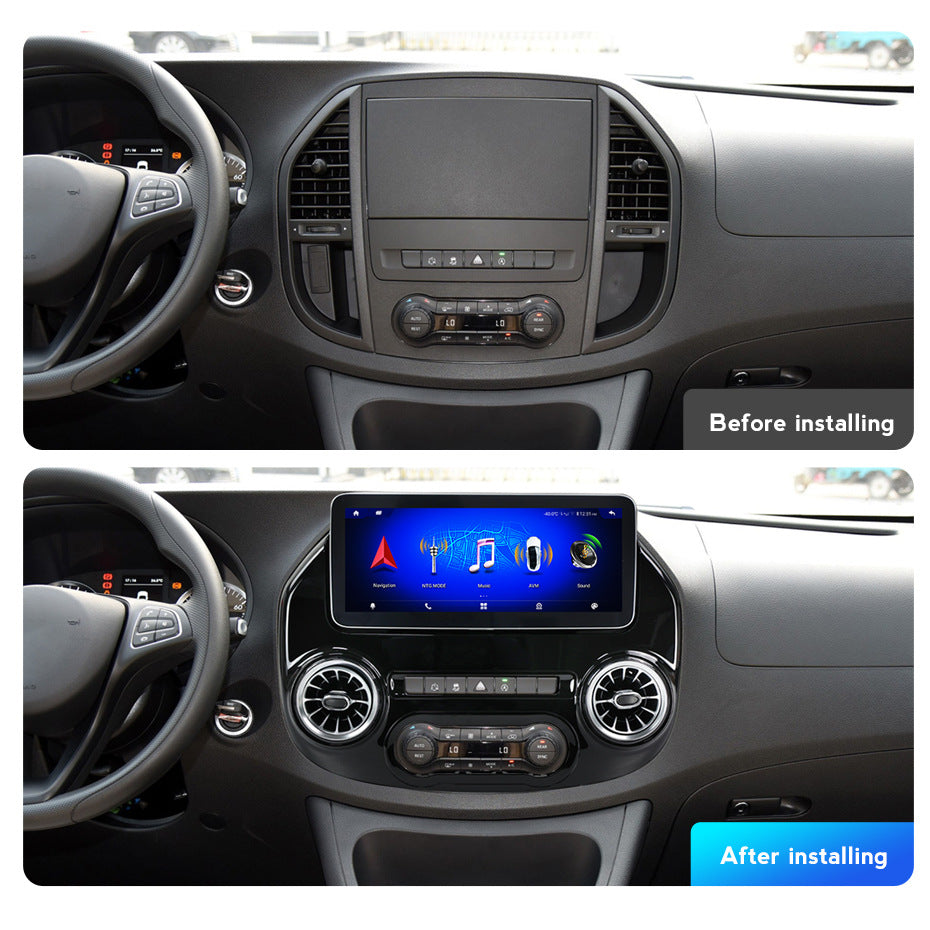Suitable for benz mercedes vito w447 2014-2022 12.3inch restoration android navigator